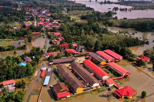 TINJAUAN BANJIR SEKITAR TUMPAT