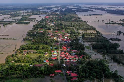 TINJAUAN BANJIR SEKITAR TUMPAT