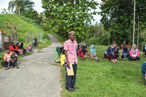 BANTAHAN ORANG ASLI