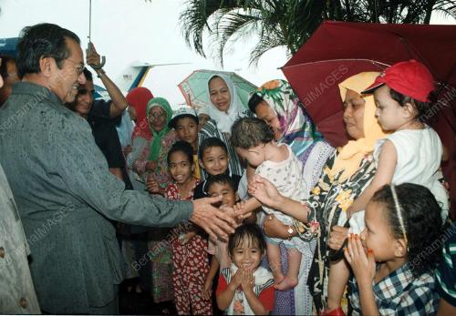 PM DISAMBUT ORANG RAMAI