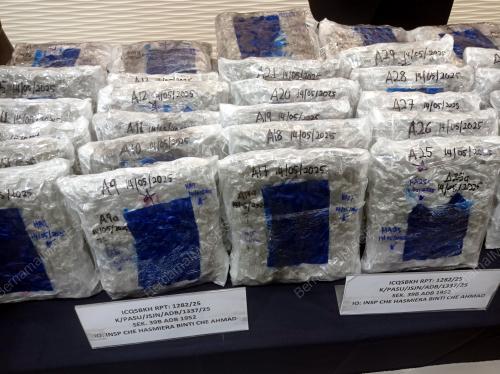 POLIS RAMPAS BUNGA GANJA