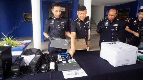 POLIS TAHAN SUSPEK JENAYAH