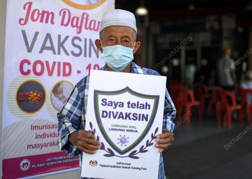 VAKSIN WARGA EMAS