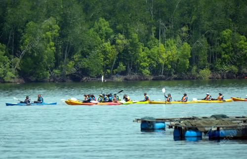 EKSPOLARASI KAYAK SUNGAI MERBOK