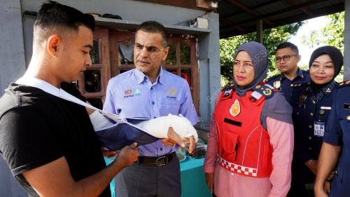 MANGSA BERUANG TERIMA PERKESO
