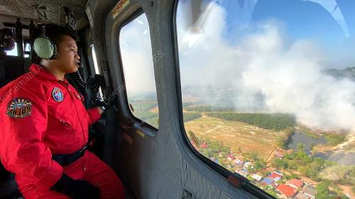 KEBAKARAN PUSAT PELUPUSAN SAMPAH SEMELING