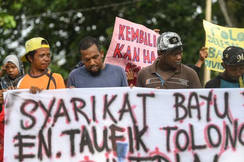 BANTAHAN ORANG ASLI
