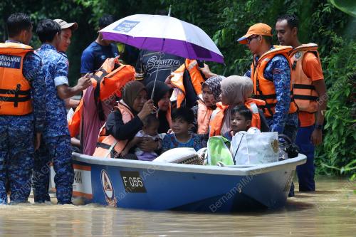BANJIR DI POKOK SENA