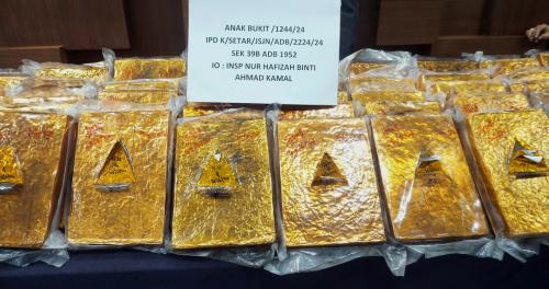 POLIS RAMPAS 100 KETUL GANJA