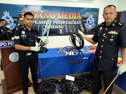 GENG CURI KABEL TUMPAS