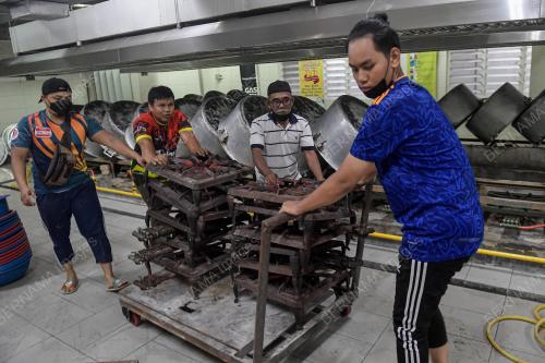 TINJAUAN PERSIAPAN PENYEDIAAN BUBUR LAMBUK MASJID JAMEK KG BARU