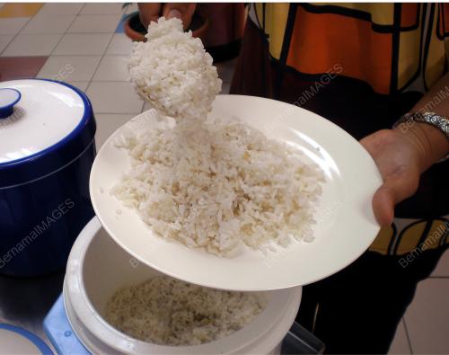 MAKAN NASI SECARA BERHEMAH