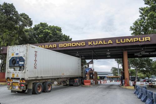 TINJAUAN DI PASAR BORONG KUALA LUMPUR