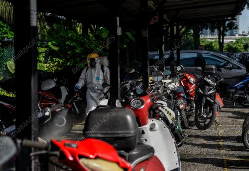 OPERASI SANITASI AWAM C19 SEKITAR PANTAI DALAM