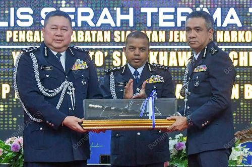 SERAH TERIMA TUGAS PENGARAH JSJN BUKIT AMAN