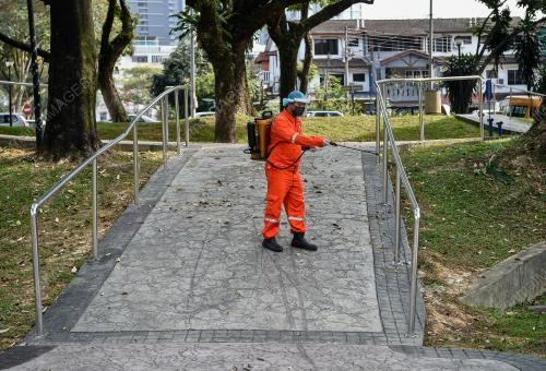 OPERASI SANITASI AWAM C19 SEKITAR KAWASAN SEGAMBUT
