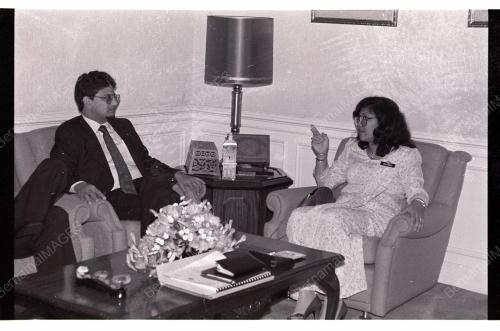 TRINIDAD MINISTER CALLS ON RAFIDAH