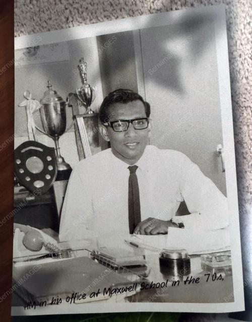 P. NADARAJAH FORMER HEADMASTER OF MAXWELL SCHOOL