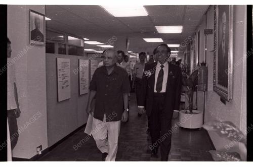 GHAFAR VISIT LUN HQ