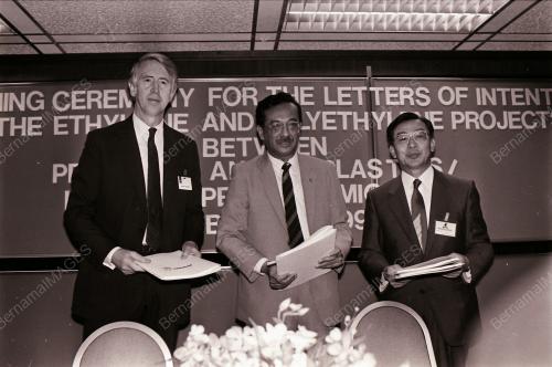 AGREEMENT BETWEEN PETRONAS, BP, AND IDEMITSU