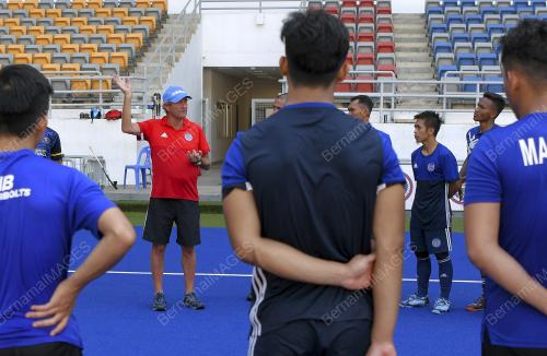 SESI LATIHAN SKUAD HOKI KEBANGSAAN