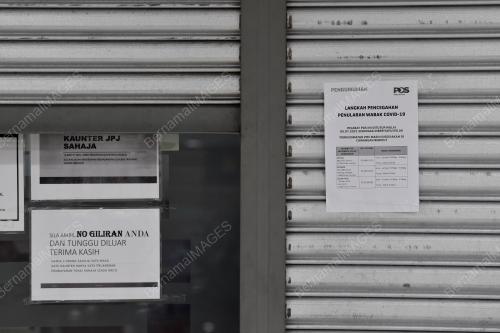 KUANTER KERAJAAN DI KAWASAN PKPD DITUTUP