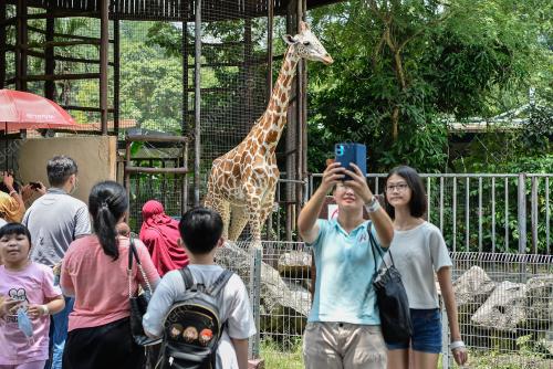 TINJAUAN ORANG RAMAI DI ZOO NEGARA