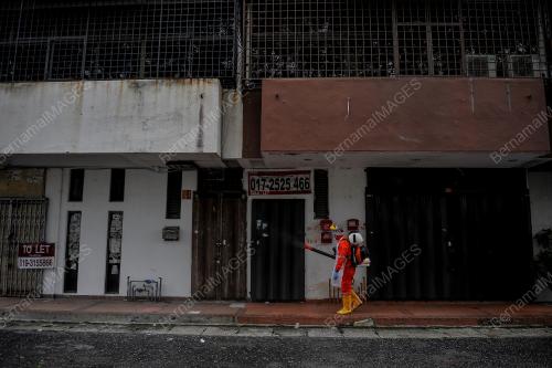 OPERASI SANITASI AWAM C19 SEKITAR TAMAN SHAMELIN