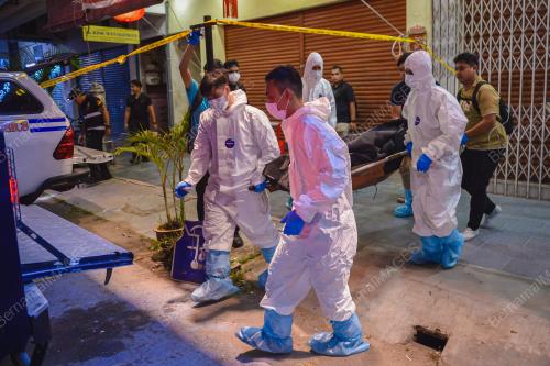 LELAKI DITEMUKAN MAUT DI TANGGA RUMAH KEDAI DISYAKI DIBUNUH