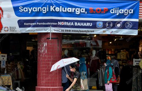 TINJAUAN ORANG RAMAI MEMATUHI SOP PKPB