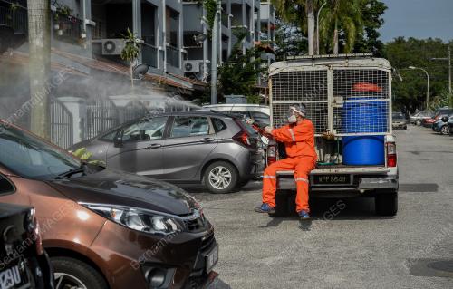 OPERASI SANITASI AWAM C19 SEKITAR KAWASAN SEGAMBUT