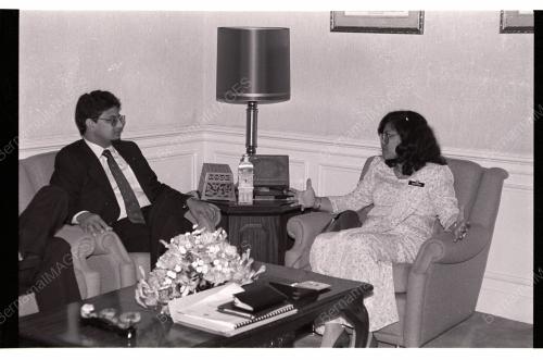 TRINIDAD MINISTER CALLS ON RAFIDAH