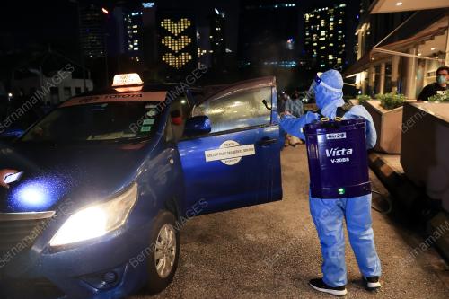 DISINFEKSI TEKSI & KENDERAAN E-HAILING