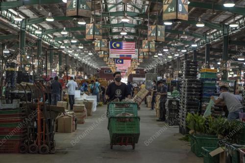TINJAUAN DI PASAR BORONG KUALA LUMPUR