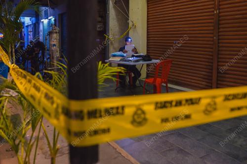 LELAKI DITEMUKAN MAUT DI TANGGA RUMAH KEDAI DISYAKI DIBUNUH