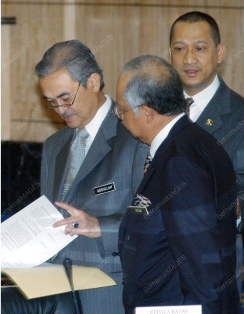 ABDULLAH AHMAD BADAWI