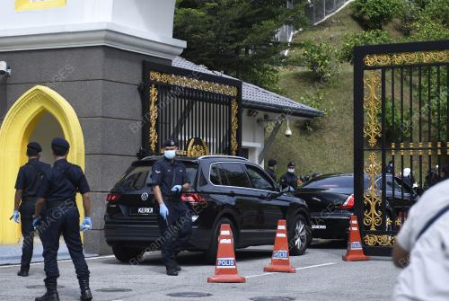 KETIBAAN KERETA MEMBAWA DATUK SERI ANWAR IBRAHIM