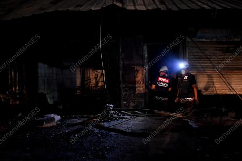 KEBAKARAN PASAR DATO KERAMAT