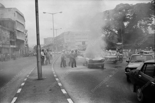 KERETA TERBAKAR