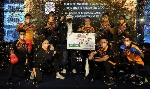MAJLIS PELANCARAN PAKAIAN RASMI KONTINJEN MALAYSIA 2022