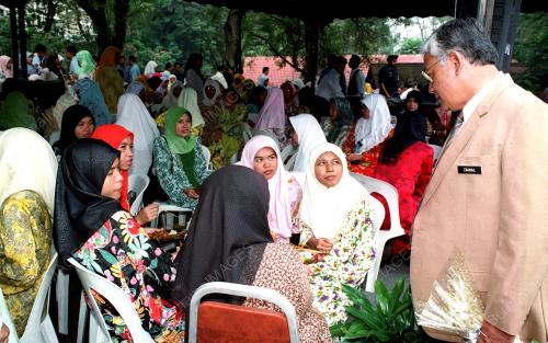 DATUK ZAINAL ABIDIN ZIN - SAMBUTAN HARI RAYA KDN
