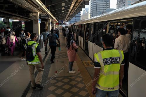 LRT LALUAN KELANA JAYA BEROPERASI SEPERTI BIASA
