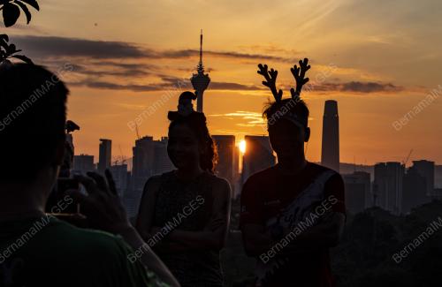 MATAHARI TERBIT DI KUALA LUMPUR