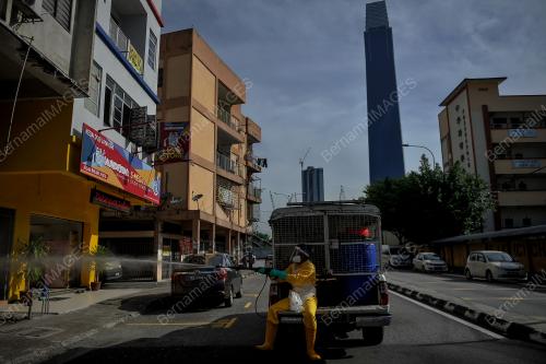OPERASI SANITASI AWAM C19 SEKITAR JALAN PUDU