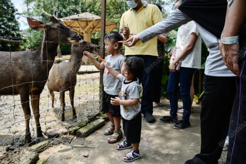 TINJAUAN ORANG RAMAI DI ZOO NEGARA