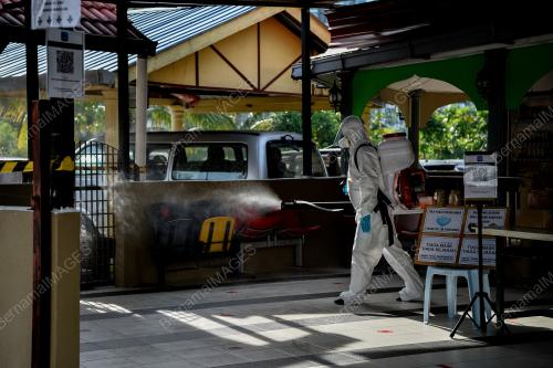 OPERASI SANITASI AWAM C19 SEKITAR PANTAI DALAM