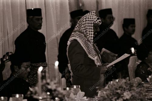 YANG DI-PERTUAN AGONG RAI YASSER ARAFAT