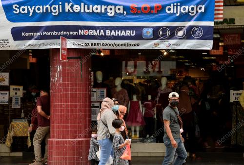 TINJAUAN ORANG RAMAI MEMATUHI SOP PKPB