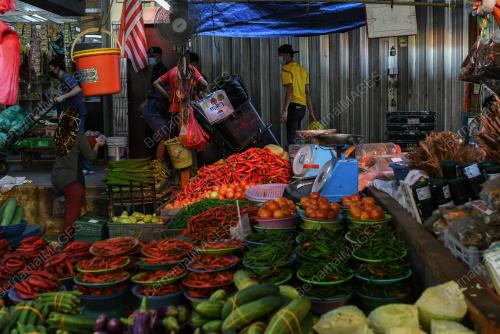 TINJAUAN DI PASAR BORONG