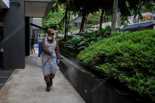 OPERASI SANITASI AWAM C19 SEKITAR KAWASAN JALAN DUTA